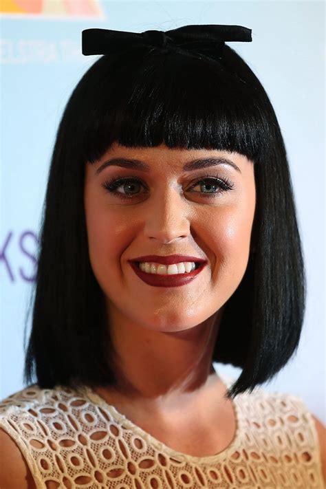 Katy Perry Busty Wearing A Partially See Through Dress At Telstra In