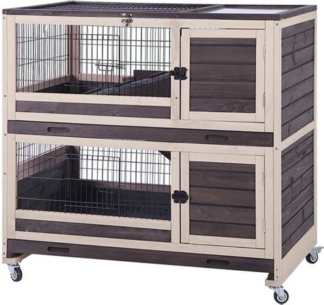 Aivituvin Air34 Indoor And Outdoor Bunny And Rabbit Hutch