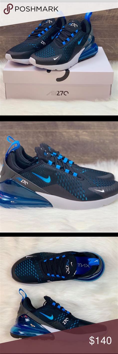 New Nike Airmax 270 Blue Fury Mens Size 9 13 New Nike Air Max 270