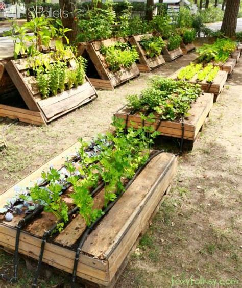 The Most Perfect Raised Garden Beds Made Out Of Pallets • 1001 Pallets
