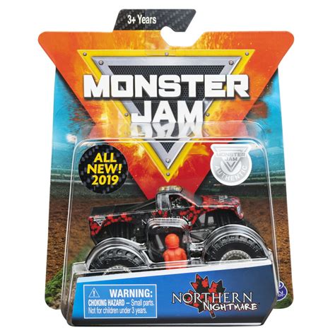 Monster Jam Official Northern Nightmare Monster Truck Die Cast Vehicle