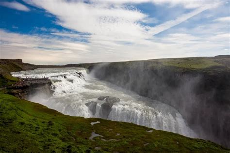 Gullfoss Waterfall In Iceland — Stock Photo © Mygoodimages 131149216