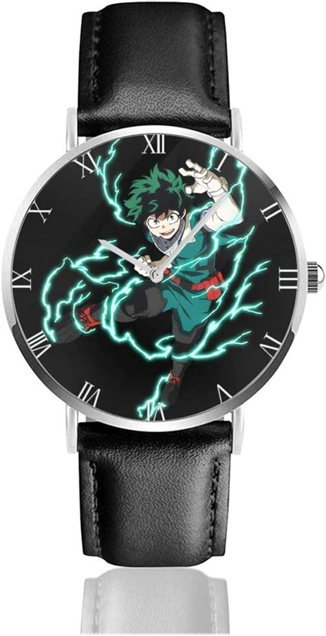 My Hero Academia Deku Unisex Watches Ultra Thin Fashion Watch Amazon