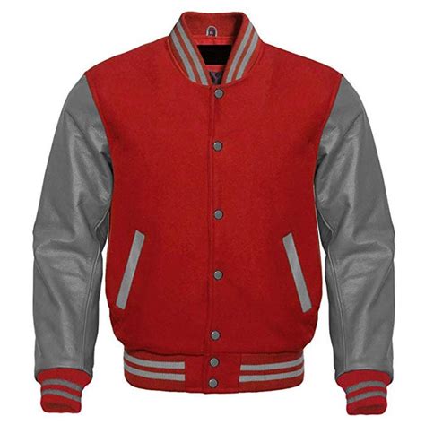 Red Varsity Jacket Men Varsity Jacket Varsity Jacket Men Jackets