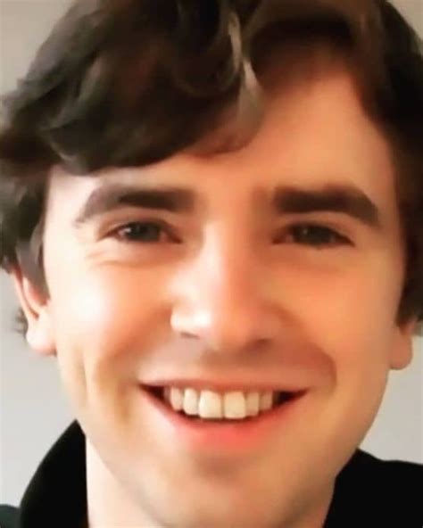 love freddie highmore on instagram “his smile is sooo cute 😍💖” in 2021 freddie highmore