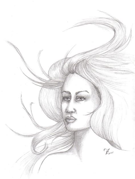 Windy Hair By Alisea On Deviantart