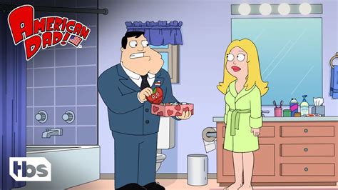 stan finds out a co worker is writing love letters to francine clip american dad tbs youtube