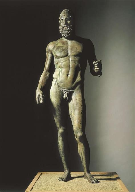 Riace Bronze Warrior Ca Bc Classical Greek National Museum