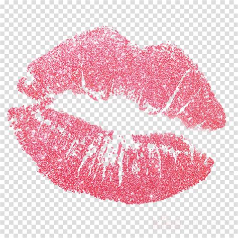 Download Transparent Glitter Lips Png Clipart Lip Gloss Lipstick Pink