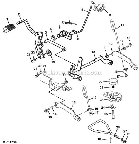 Load Wiring John Deere Lt150 Parts Diagram