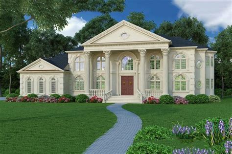 Neoclassical Home Plans At House Floor Plans