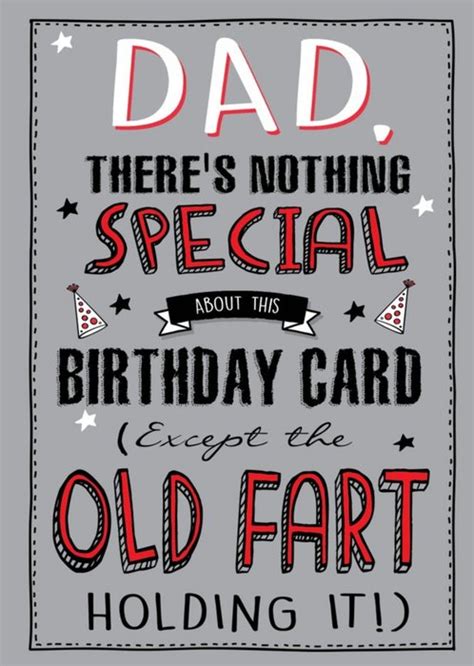 Funny Old Fart Birthday Card Dad Moonpig