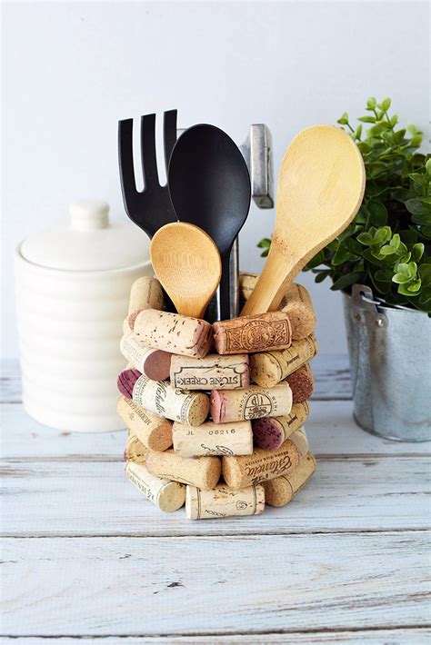 20 Diy Kitchen Utensil Holders That Will Give Your Space A