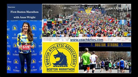 Boston Marathon Stories With Anne W Youtube