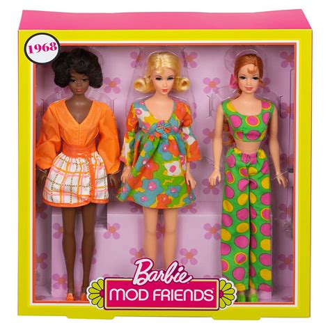 Barbie Mod Friends 50th Anniversary T Set Frp00 Barbie Signature