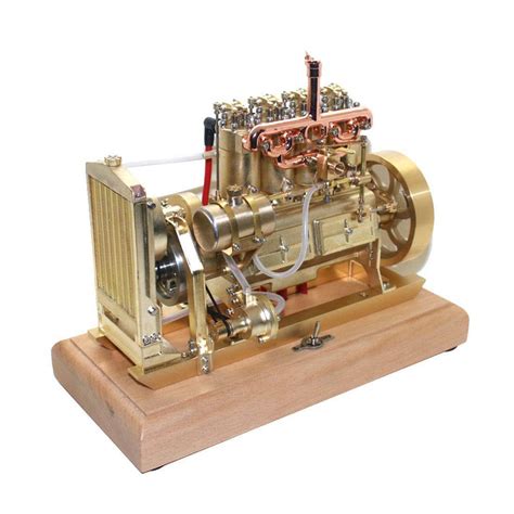 Holt H75 Tractor Engine Gas 12cc Four Cylinder Ohv Engine Scale Model