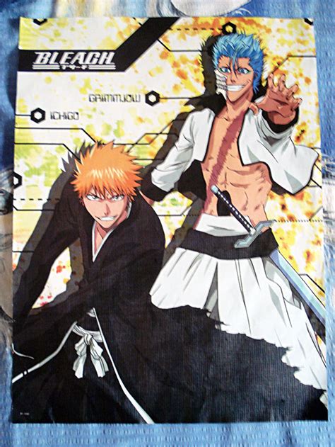 Ichigo And Grimmjow Poster By Blackstorm On Deviantart