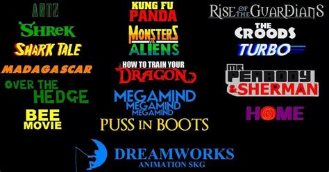 Dreamworks Tribute Dreamworks Disney Movies List Dreamworks Animation Kulturaupice