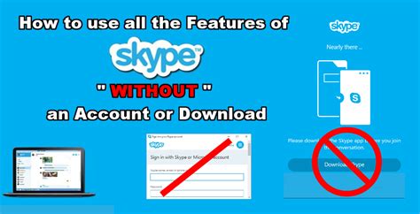 Does anyone know of some way to fix this ? How to Use All the Features of Skype Without an Account or ...