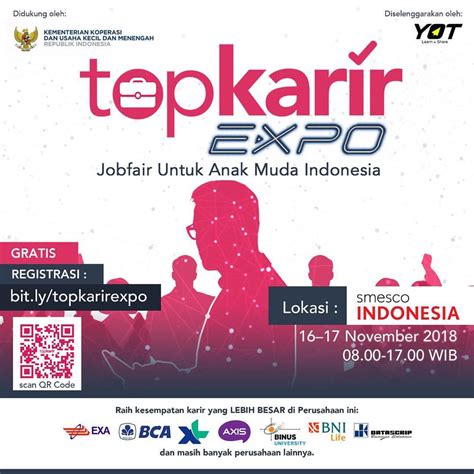 Enjoy a bonus side trip to west malaysia, bangkok or singapore where the flight is on us, you just pay the taxes. Job Fair Jakarta Selatan November 2018 - Lowongan Kerja ...
