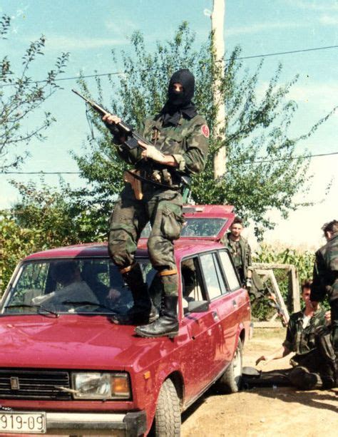 Serbian Special Force During War In Bosnia Mercenaire Guerre