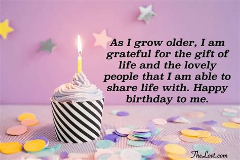 Heartfelt Birthday Wishes For Myself Thelovt