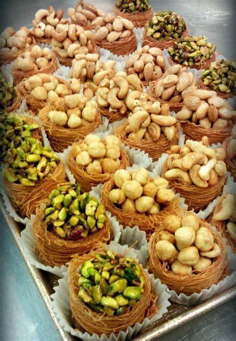 Baklawa Filled With Pistachios Cashews Pine Nuts Delicious