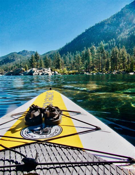 Lake Tahoe Kayaking Paddle Boarding In Lake Tahoe