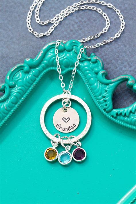 Shop our curated selection of 100+ of the most unique mother's day gift ideas for 2021. Eternity Necklace Grandma Gift Mom Birthstone Jewelry ...