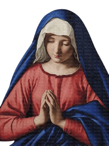 Vierge Marie En Oraison Sainte Catholicisme Christianisme