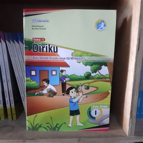Jual Buku Tematik Terpadu Sd Mi Kelas Tema Diriku Citra Pustaka Original Book Indonesia