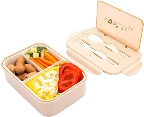 Ga Homefavor Divided Bento Lunch Box For Kids Adults