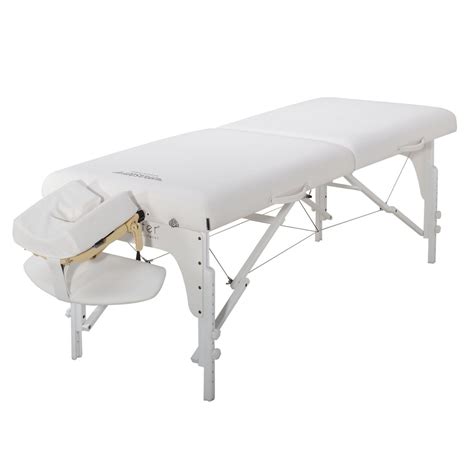 master massage 79cm montclair memory foam portable massage table folding beauty bed salon spa