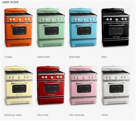 Vintage 1950s Style Stoves From Big Chill Retro Renovation