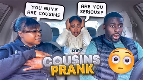 we are cousins prank on girlfriend 😳 youtube