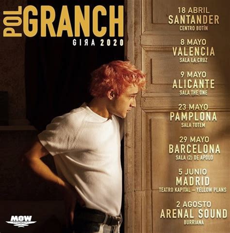 Un sitio aparte (acústico) pol granch. Pol Granch anuncia su 'Gira 2020' - VAVEL Media España