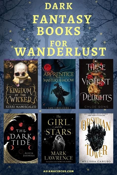 17 Best Dark Fantasy Books For Adults Asiana Circus In 2021 Dark