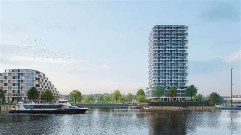 Waterside 3 Nieuw Ontwerp Nieuwbouw Architectuur Rotterdam