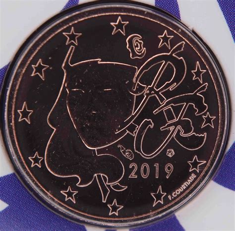 France Euro Coins Unc 2019 Value Mintage And Images At Euro Coinstv