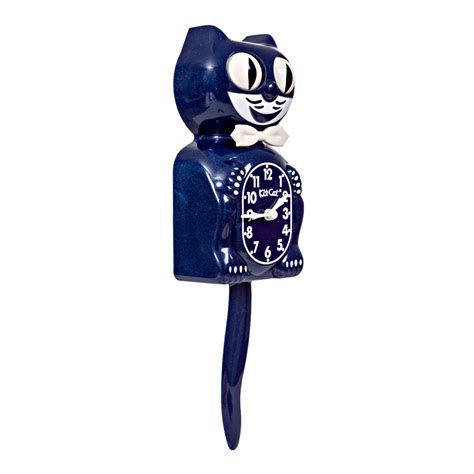 Galaxy Blue Kit Cat Klock — Kit Uk
