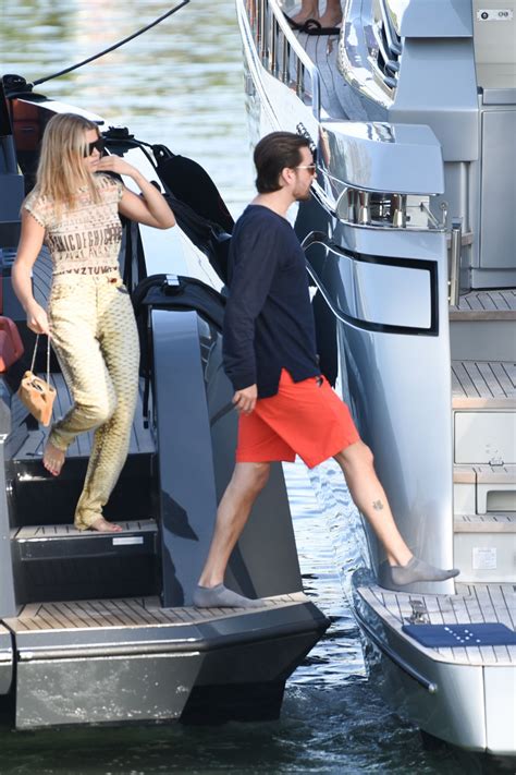 Sofia Richie And Scott Disick Enjoying A Sunshine Boat Trip In Miami