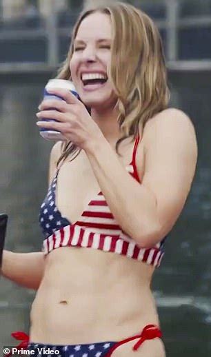 The People We Hate At The Wedding Trailer Kristen Bell Wears Stars And Stripes Bikini Daily