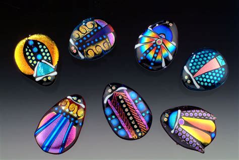 Essential Glass Works Art Gallery And Fine Ts Fused Glass Jewelry Fused Glass Art Dichroic