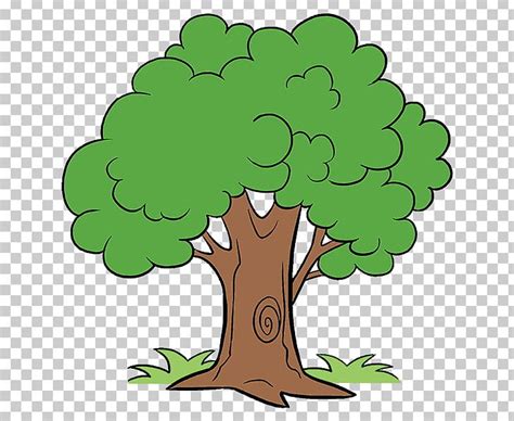 Cartoon Drawings Of Trees How To Draw A Cartoon Tree Bodegawasues