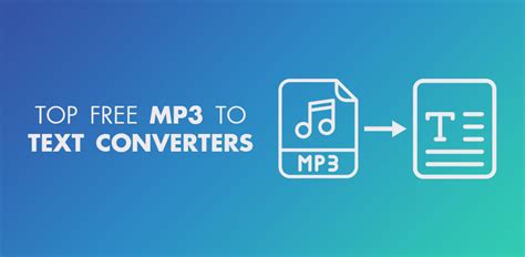 7 Best Free Mp3 To Text Converters In 2024