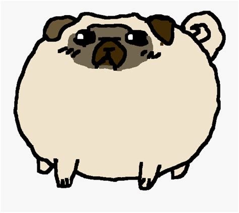 Draw A Fat Pug Free Transparent Clipart Clipartkey