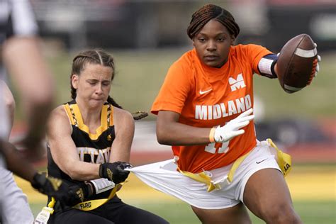 Following Their Passion Women Go Far To Play College Flag Football