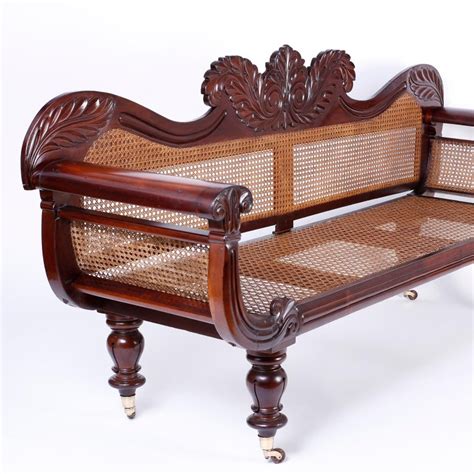 Since full mattresses measure 53 wide x 75 long, these full size daybeds tend to be very boxy pieces. Antique West Indies British Colonial Sofa or Settee For Sale at 1stdibs