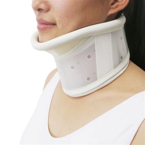 Medical Type V Plastic Adjustable Breathable Neck Brace Hard Cervical