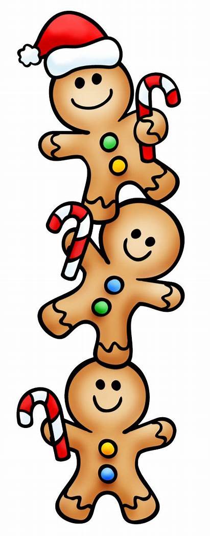 Gingerbread Clipart Clip Winter Merry Melonheadz Balls